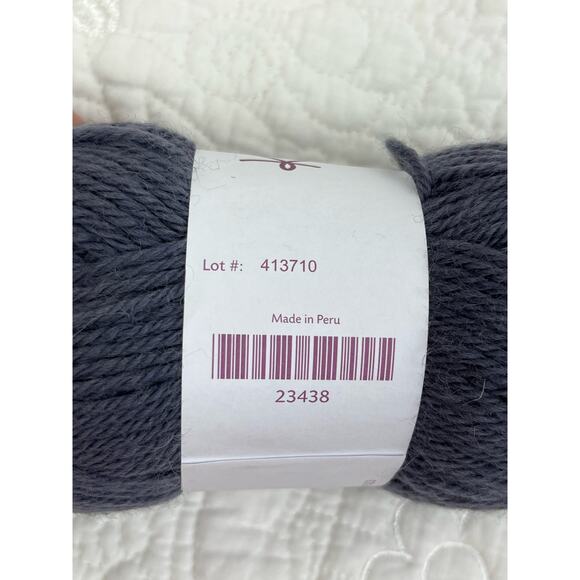 Lot of 2-Sk Wool of the Andes, Peruvian Highland Wool, Worsted, Myst - Picture 7 of 7